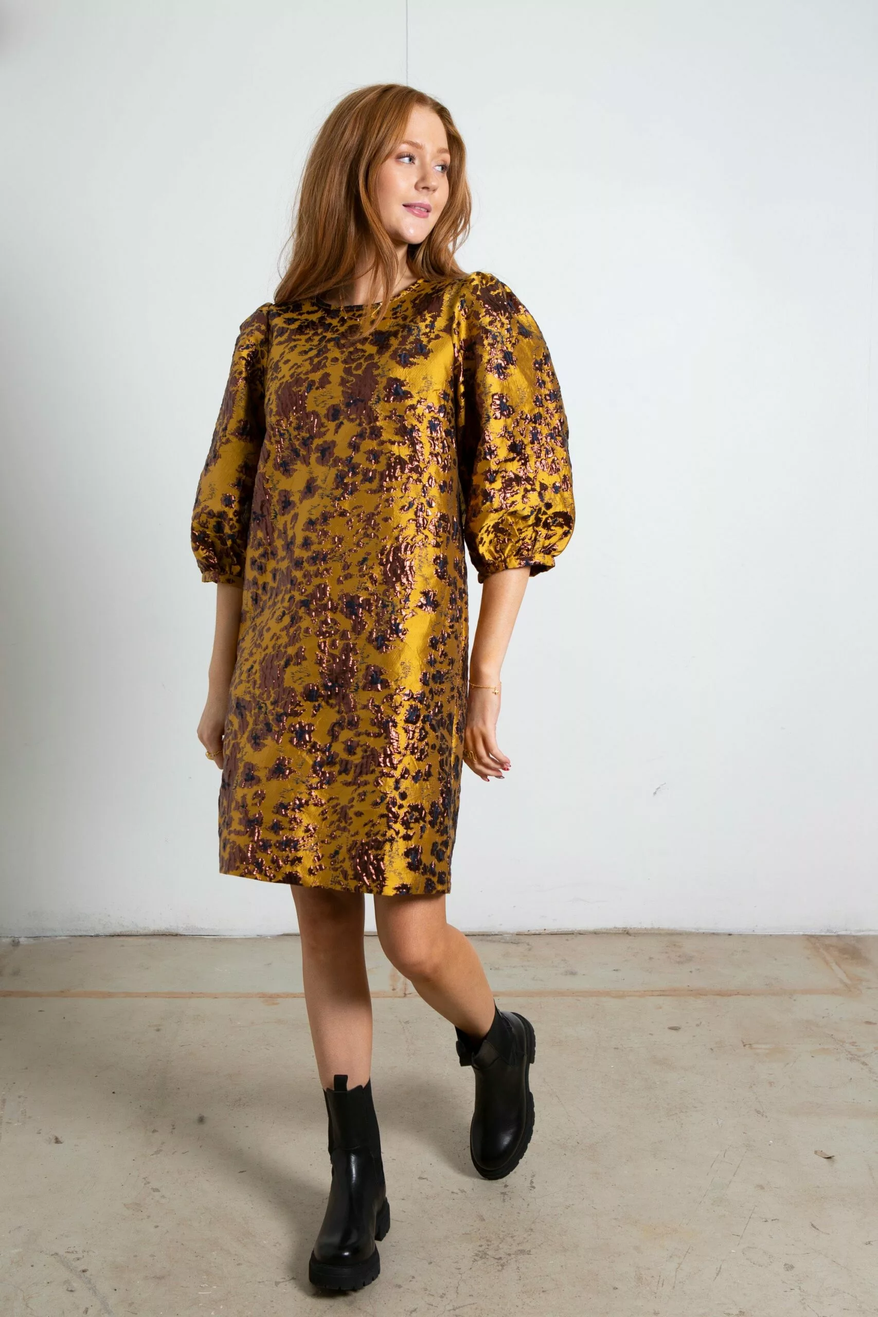 Second Female Charline Dress - Apple Cinnamon 6 Second Female Charline Dress - Apple Cinnamon - Bilde 6