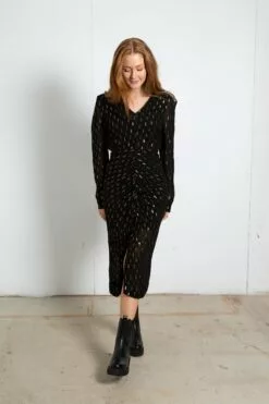 Second Female Chavella Dress - Black -Second Female Salg kampanjebilder uke44 56