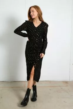 Second Female Chavella Dress - Black -Second Female Salg kampanjebilder uke44 61