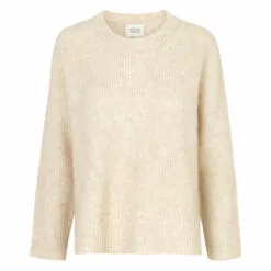 Second Female Koorb Knit O-Neck - Marzipan