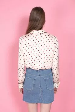 Second Female Davina Shirt - Cabernet -Second Female Salg lxaHf5gXSRuONJawORkY IMG 5952