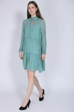 Second Female Lykke Dress - Aqua Haze -Second Female Salg mP1bpej7SZ2kiPA0TxaB IMG 3526