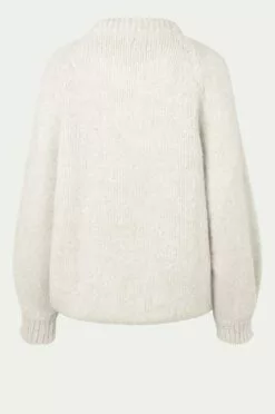 Second Female Milffa Knit O-Neck - Ginger Root -Second Female Salg millfa 3