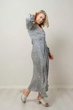 Second Female Rattan Dress - Cornflower Blue -Second Female Salg modell uke13 2 368