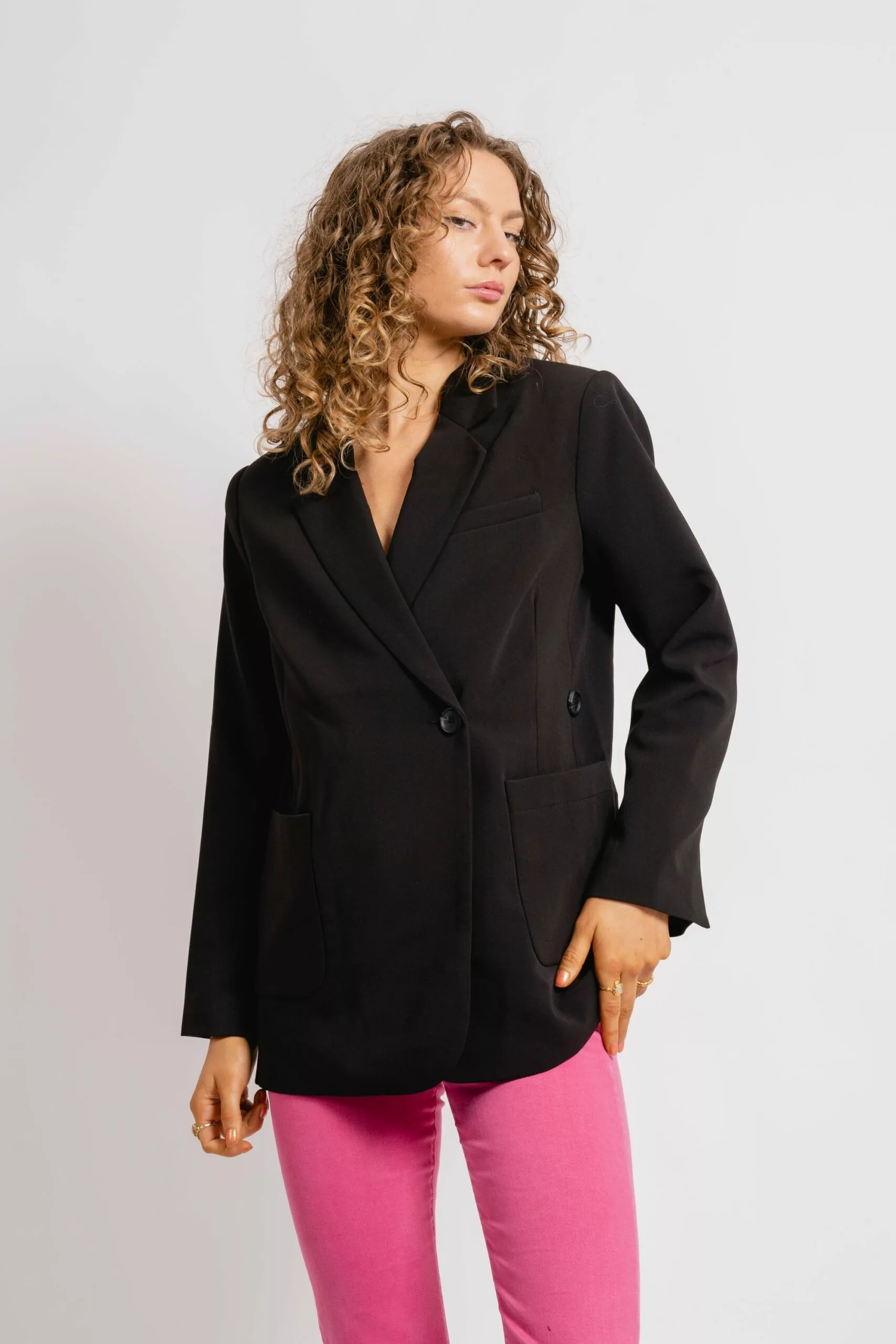 Second Female Evien New Blazer - Black 2 Second Female Evien New Blazer - Black - Bilde 2