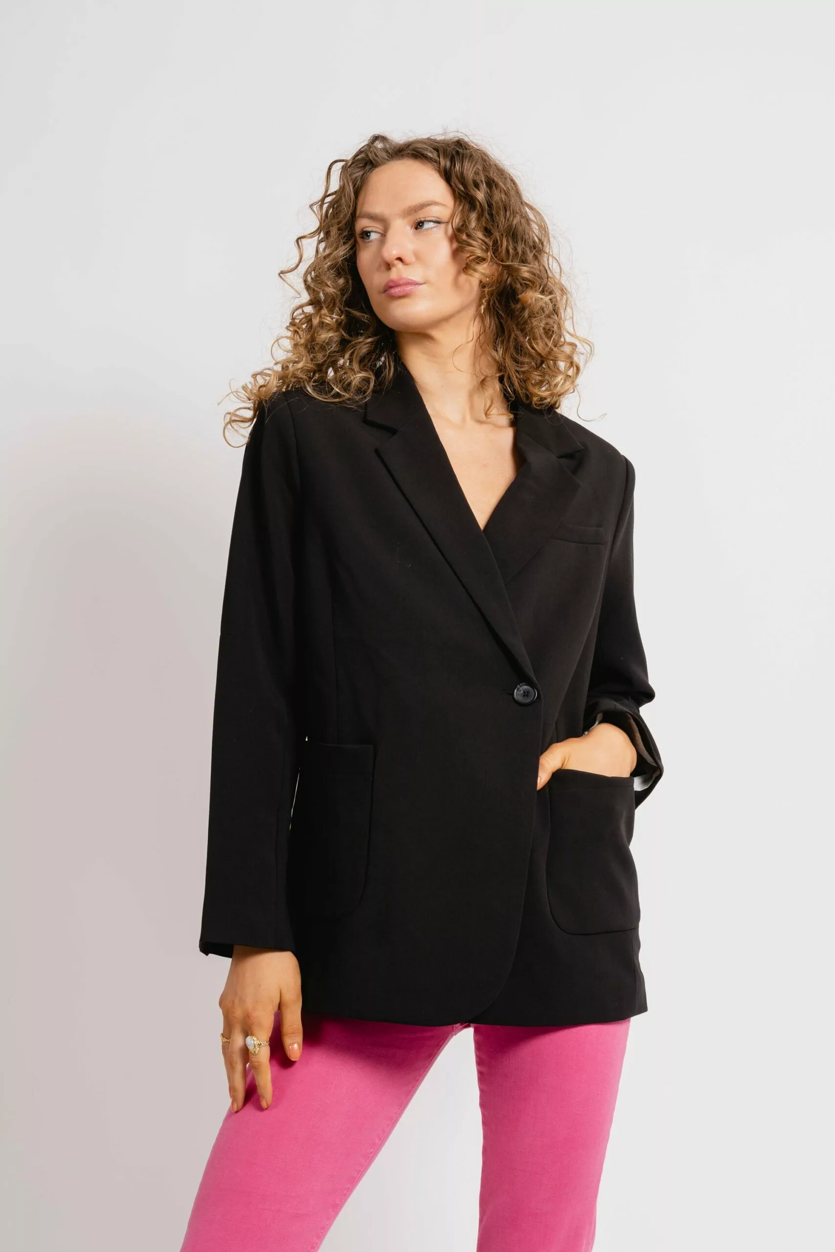 Second Female Evien New Blazer - Black 4 Second Female Evien New Blazer - Black - Bilde 4