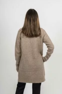 Second Female Brook Knit Cape - Weathered Teak -Second Female Salg modell uke36 493