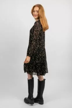 Second Female Mild Dress - Black -Second Female Salg modell uke40 2 13