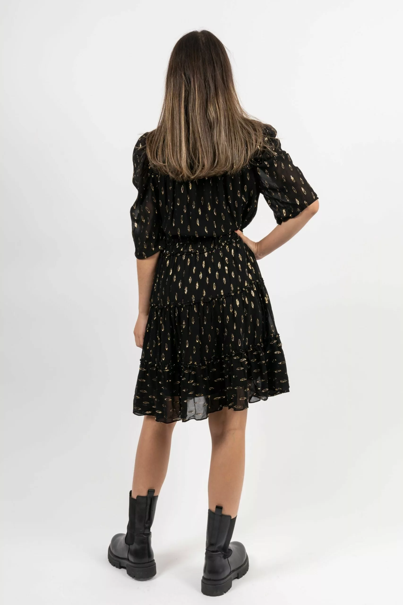 Second Female Chavella Waist Dress - Black 9 Second Female Chavella Waist Dress - Black - Bilde 9