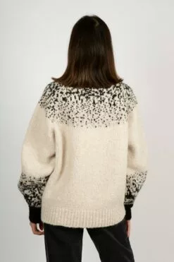 Second Female Eliane Knit O-Neck - Black -Second Female Salg modellbilder uke45 125