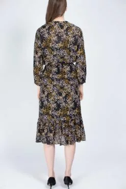 Second Female Peach Midi Dress - Black -Second Female Salg nNKQs2hQCuWdXOzpu8MD IMG 0736