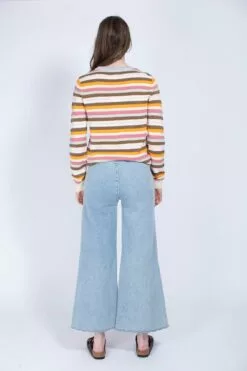 Second Female Sense Knit Multi O-Neck - Brazilian Sand -Second Female Salg oVTqXj2sSXK1wkVne0dZ IMG 0969