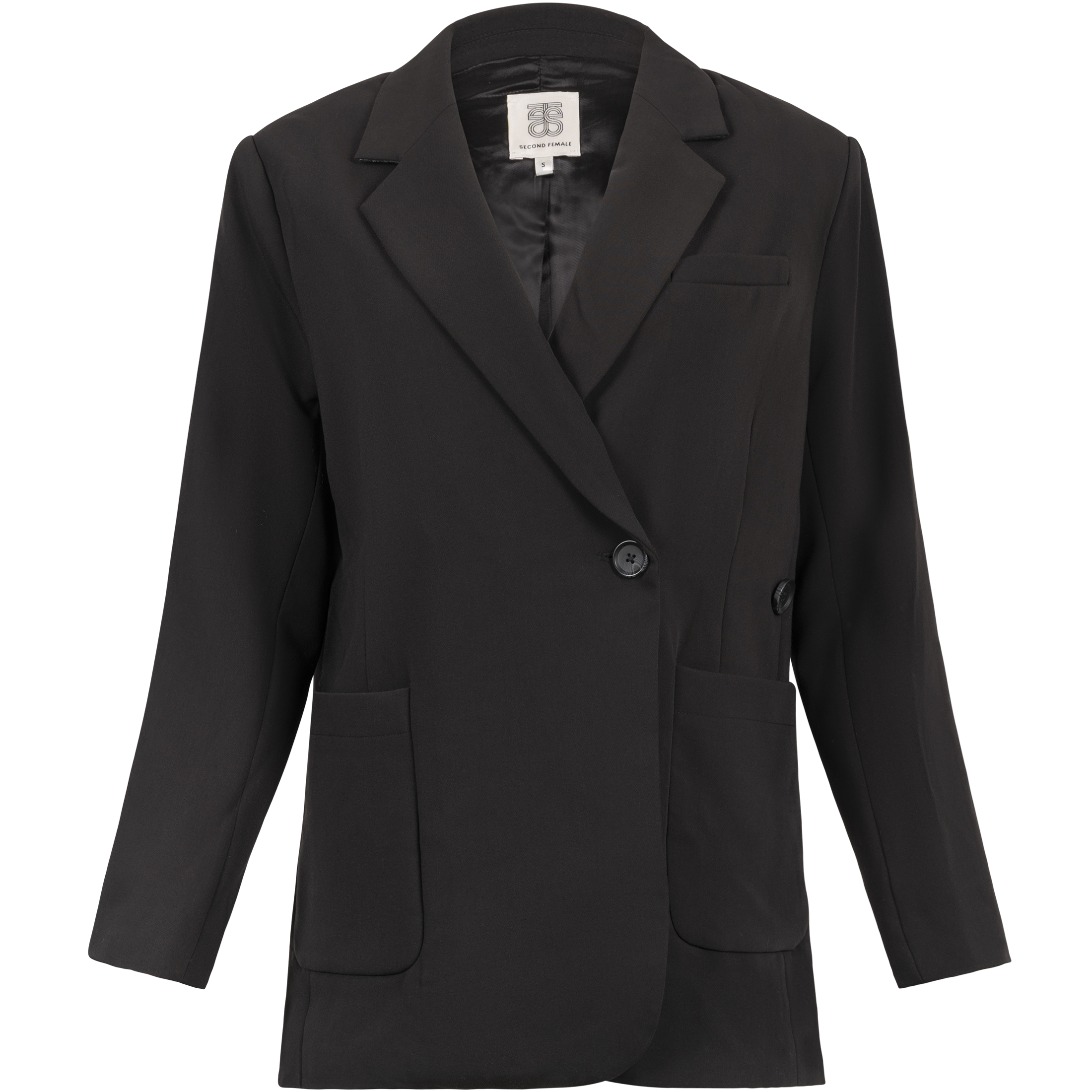 Second Female Evien New Blazer - Black 1 Second Female Evien New Blazer - Black