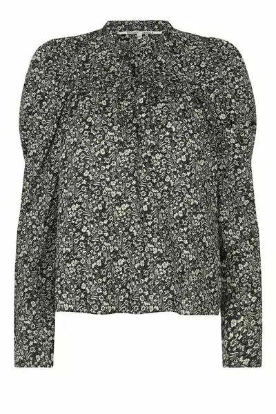 Second Female Mikka Blouse - Black 1 Second Female Mikka Blouse - Black