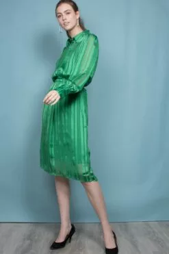 Second Female Telinna Dress - Medium Green -Second Female Salg qToq9628SKuvNmrfN4B7 IMG 4577