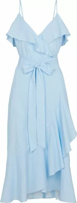 Second Female Veras Strap Wrap Dress - Little Boy Blue