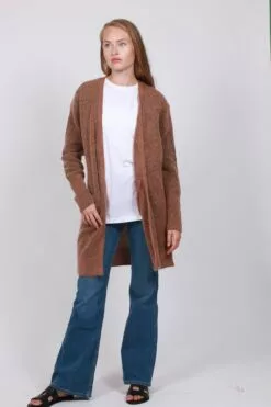 Second Female Brook Knit New Pocket Cape - Brandied Melon -Second Female Salg vz1V28lKSFSiGkTOGhNq IMG 5663