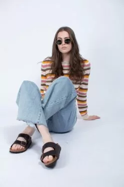 Second Female Sense Knit Multi O-Neck - Brazilian Sand -Second Female Salg wj6uz0wJRAEXsy9ztPYp IMG 0970