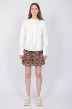 Second Female Ula Shirt - White -Second Female Salg yhc12HisRmmtSfMMFE0n IMG 8655